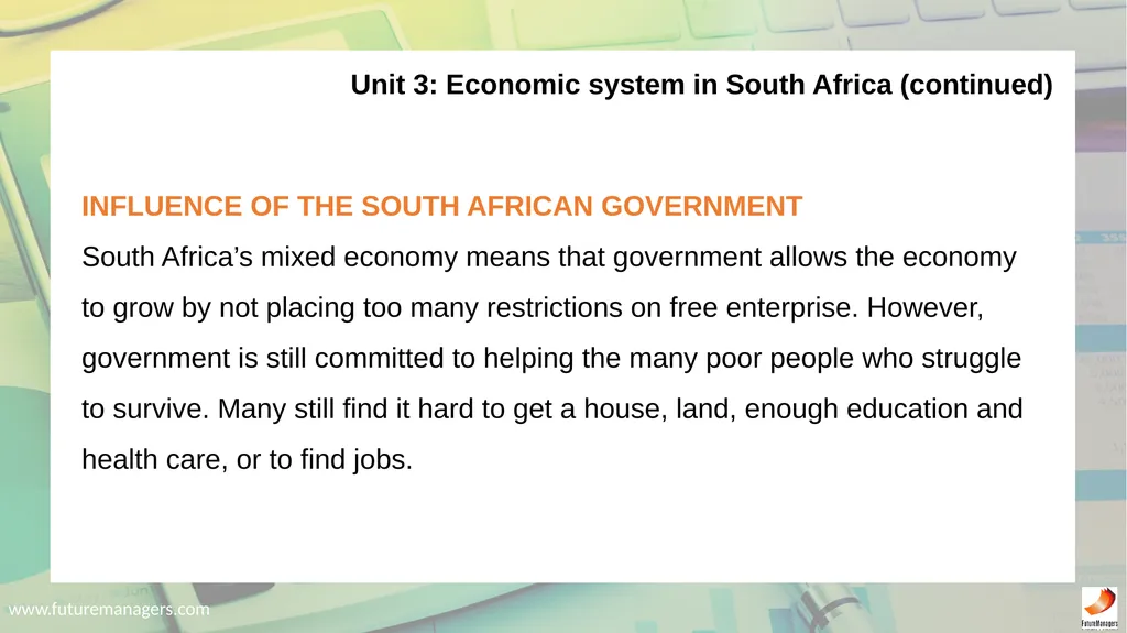 Economic and Management Sciences NQF1 Chapter 1: - slide 37 of 212