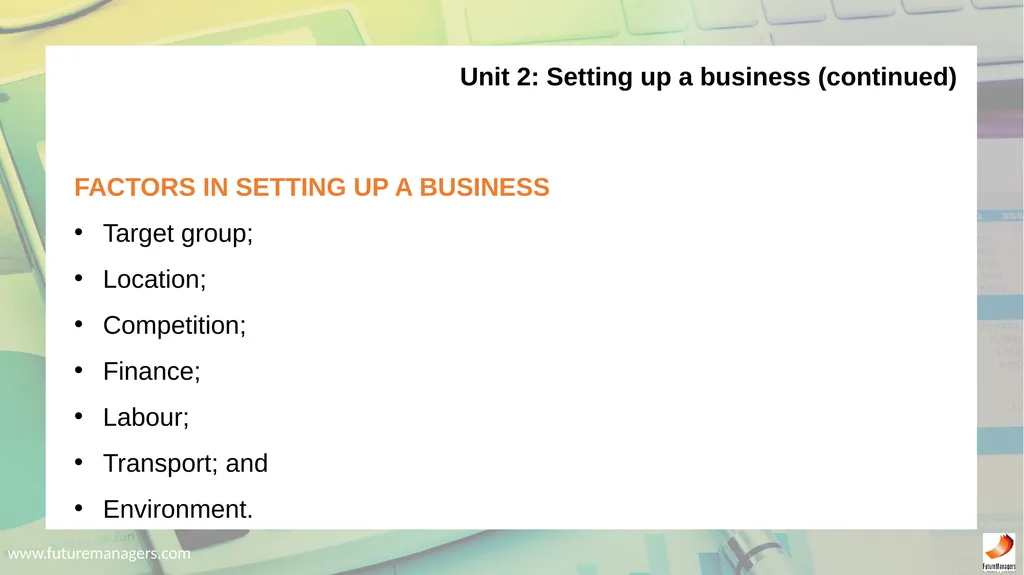 Economic and Management Sciences NQF1 Chapter 1: - slide 50 of 212