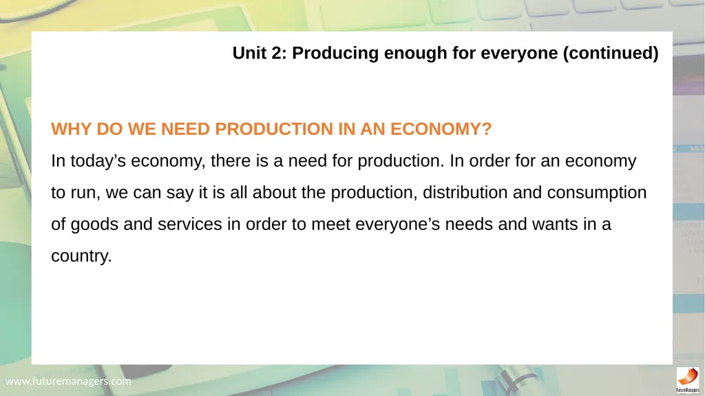 Economic and Management Sciences NQF1 Chapter 1: - slide 9 of 212
