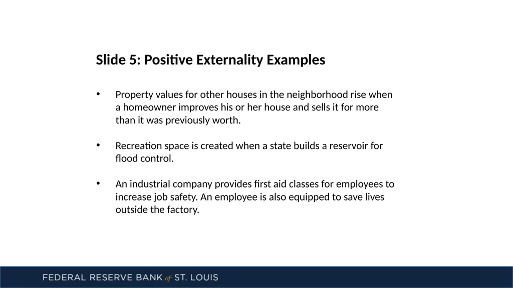 Herd Immunity and Positive Externalities by - slide 6 of 7