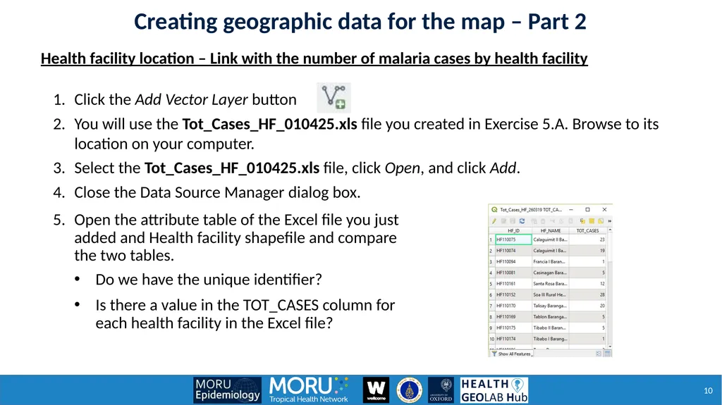 Exercise 5.C: Creating a thematic maps using QGIS - slide 10 of 39