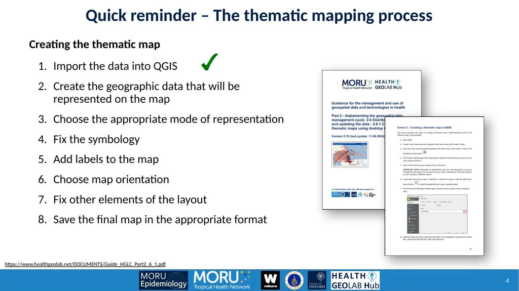 Exercise 5.C: Creating a thematic maps using QGIS - slide 4 of 39