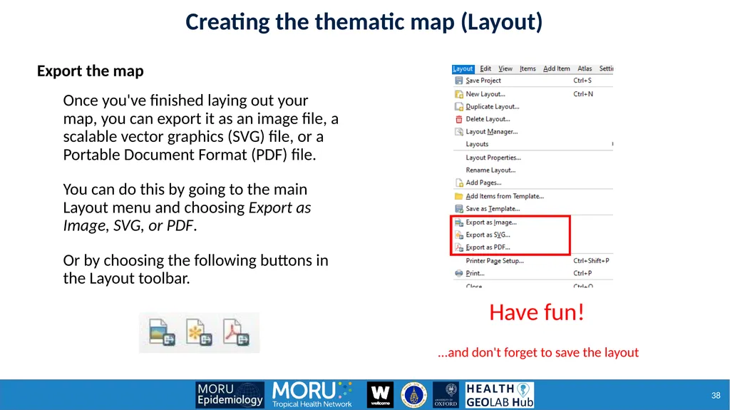 Exercise 5.C: Creating a thematic maps using QGIS - slide 38 of 39