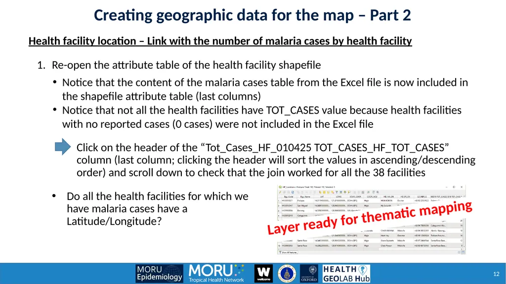 Exercise 5.C: Creating a thematic maps using QGIS - slide 12 of 39