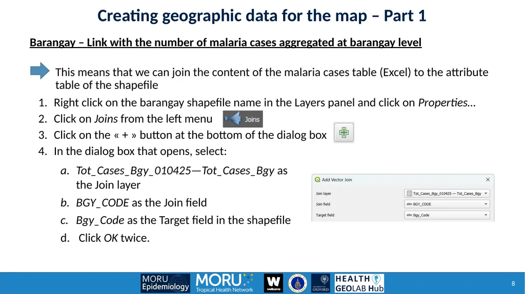 Exercise 5.C: Creating a thematic maps using QGIS - slide 8 of 39