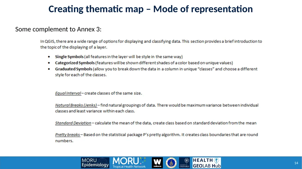 Exercise 5.C: Creating a thematic maps using QGIS - slide 14 of 39