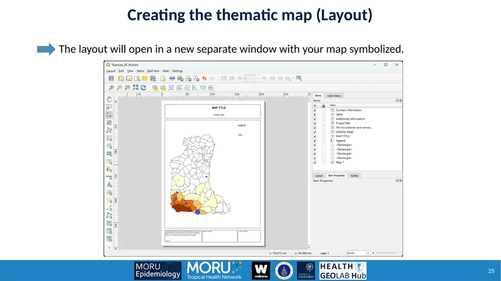 Exercise 5.C: Creating a thematic maps using QGIS - slide 25 of 39