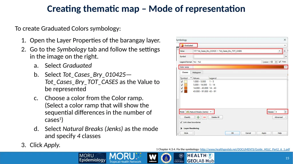 Exercise 5.C: Creating a thematic maps using QGIS - slide 15 of 39