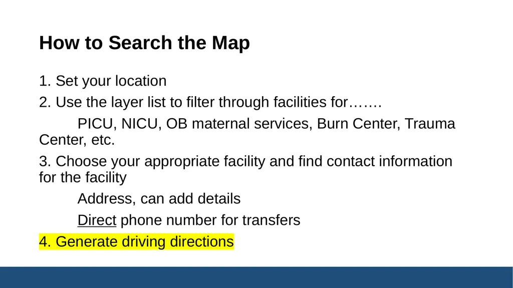 Florida EMSC Pediatric, Trauma, and Maternal - slide 23 of 45