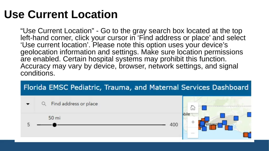Florida EMSC Pediatric, Trauma, and Maternal - slide 25 of 45