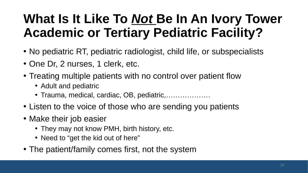 Florida EMSC Pediatric, Trauma, and Maternal - slide 10 of 45