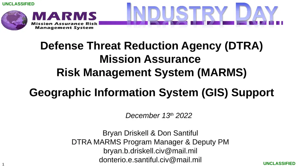 December 13th 2022 1 Bryan Driskell & Don Santiful - slide 1 of 16