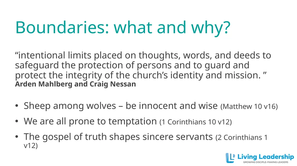 Paul Coulter www.livingleadership.org How to Help - slide 45 of 52