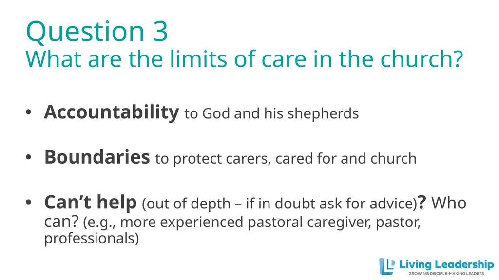Paul Coulter www.livingleadership.org How to Help - slide 49 of 52