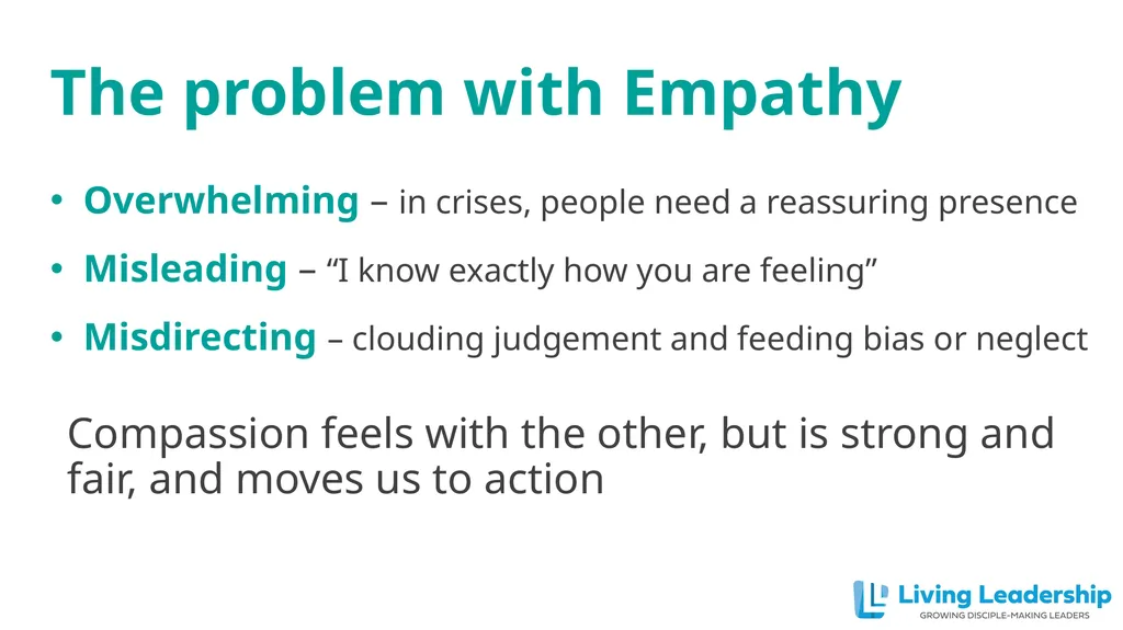 Paul Coulter www.livingleadership.org How to Help - slide 35 of 52