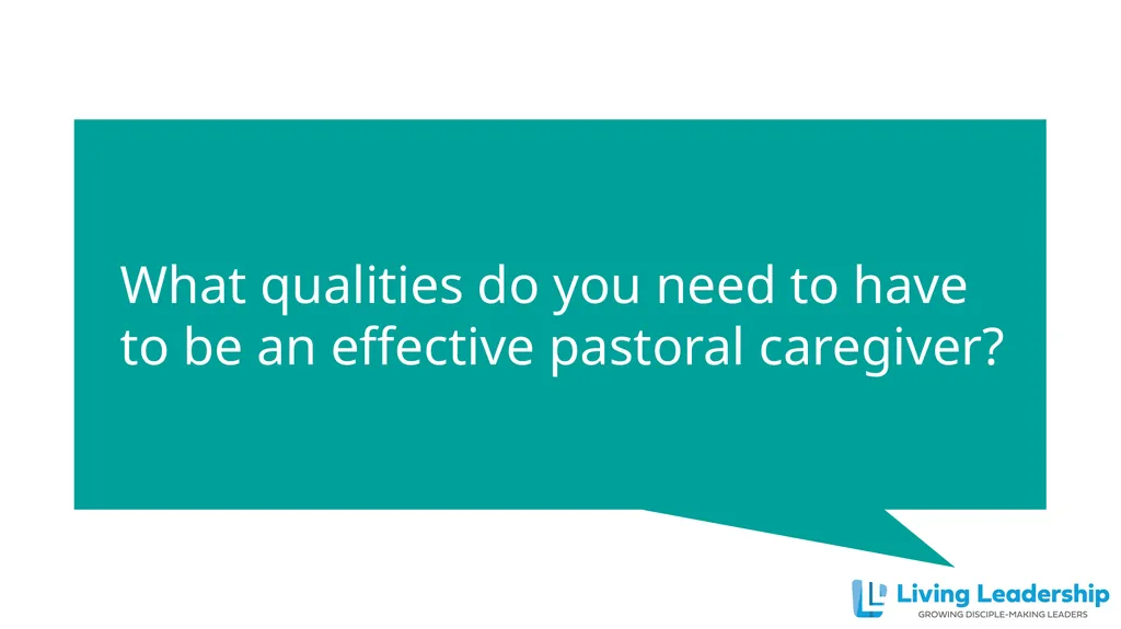 Paul Coulter www.livingleadership.org How to Help - slide 30 of 52