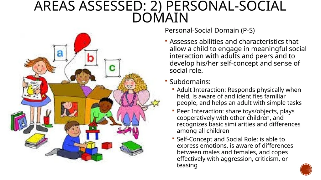 The Battelle Developmental Inventory 2nd Edition - slide 10 of 23