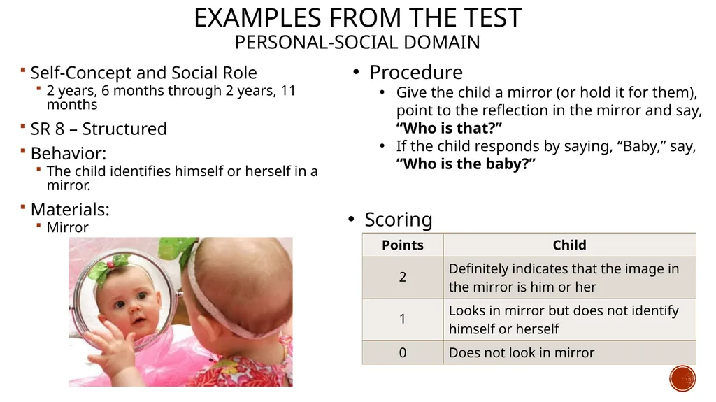 The Battelle Developmental Inventory 2nd Edition - slide 16 of 23