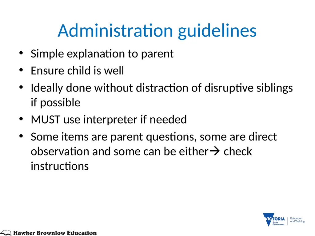 BRIGANCE III TRAINERS PRESENTATION MATERNAL AND - slide 56 of 153