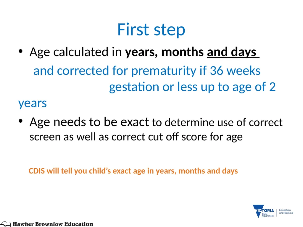 BRIGANCE III TRAINERS PRESENTATION MATERNAL AND - slide 48 of 153