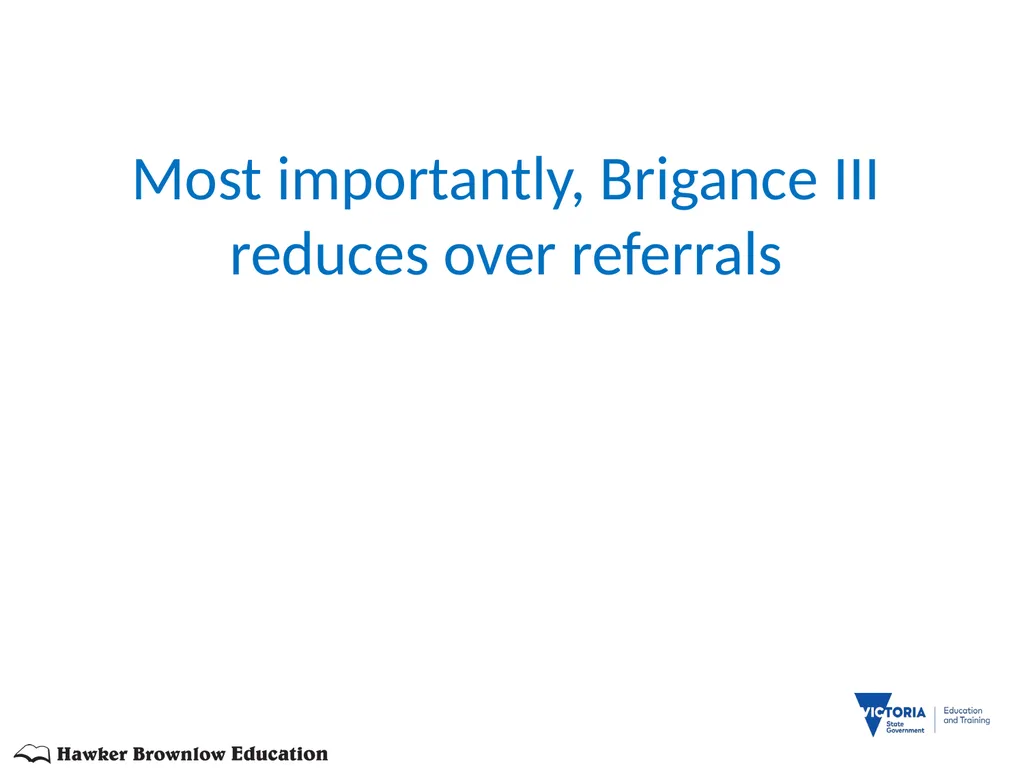BRIGANCE III TRAINERS PRESENTATION MATERNAL AND - slide 86 of 153