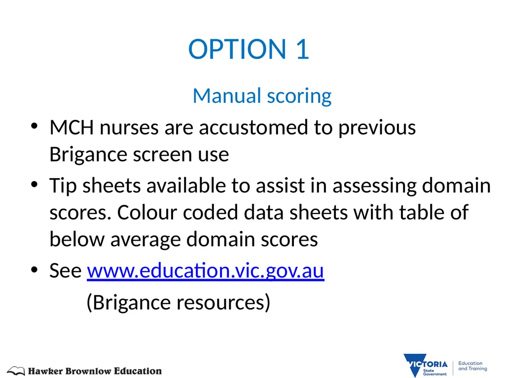 BRIGANCE III TRAINERS PRESENTATION MATERNAL AND - slide 136 of 153