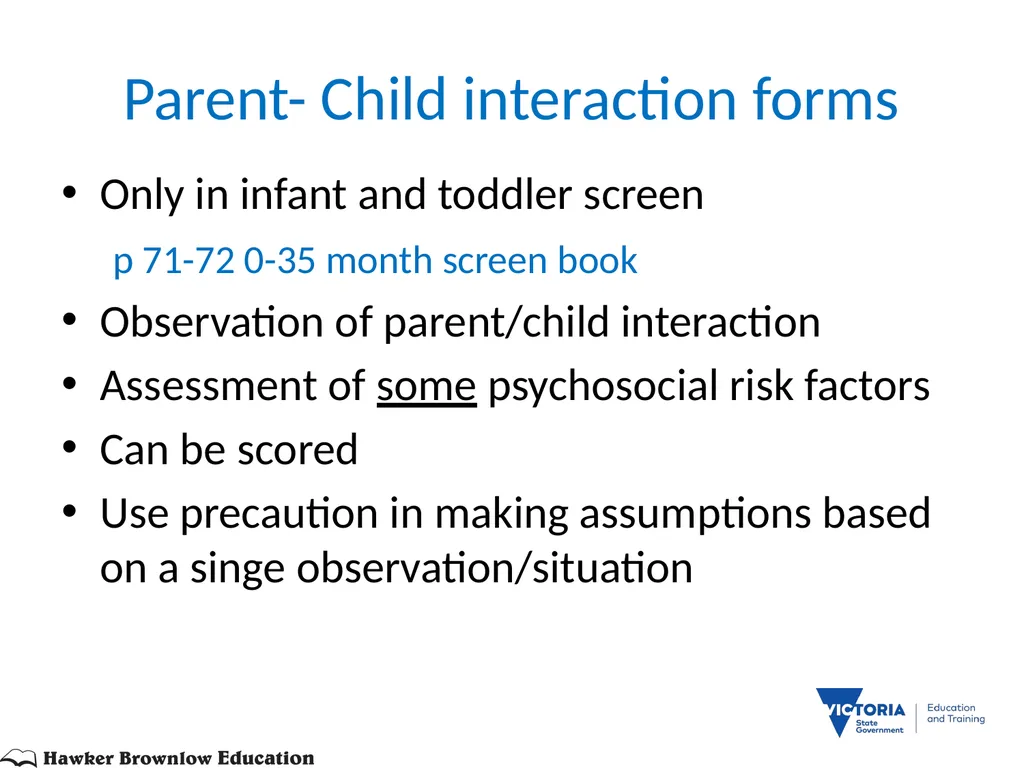 BRIGANCE III TRAINERS PRESENTATION MATERNAL AND - slide 28 of 153