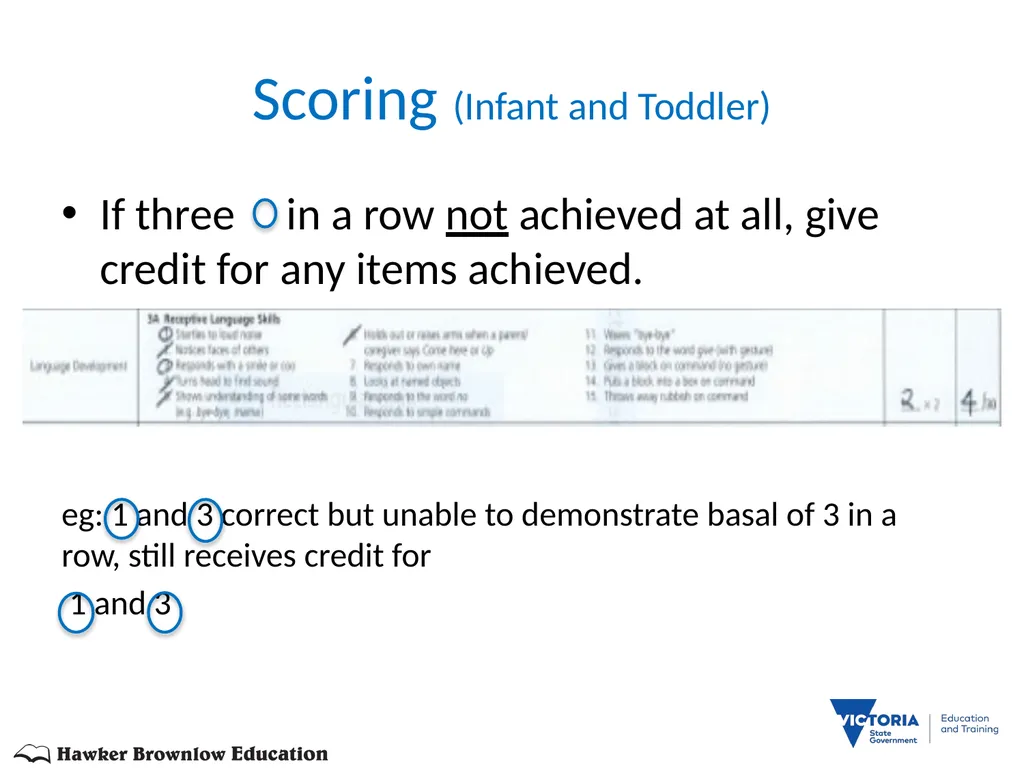BRIGANCE III TRAINERS PRESENTATION MATERNAL AND - slide 114 of 153
