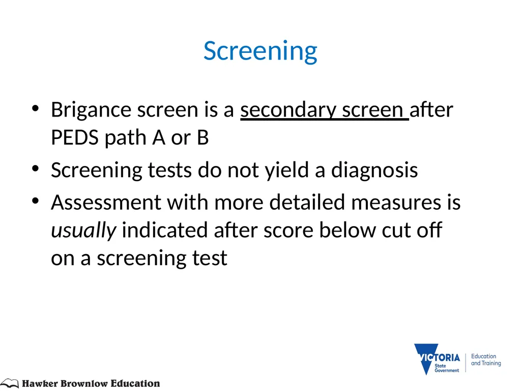BRIGANCE III TRAINERS PRESENTATION MATERNAL AND - slide 7 of 153