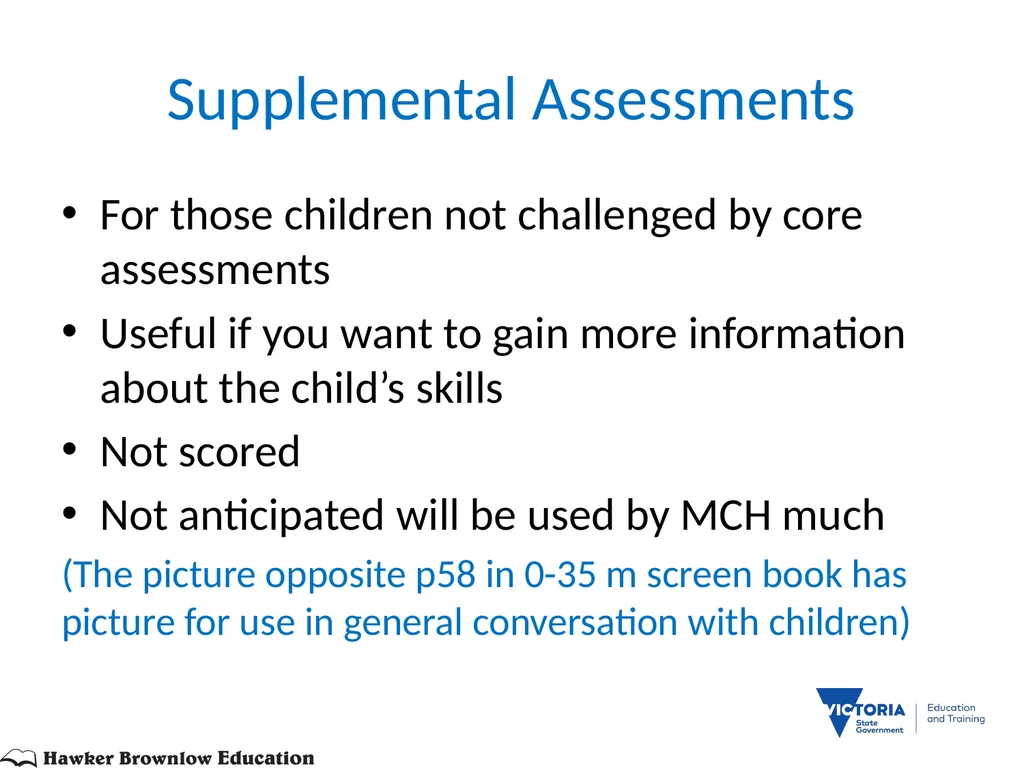 BRIGANCE III TRAINERS PRESENTATION MATERNAL AND - slide 39 of 153