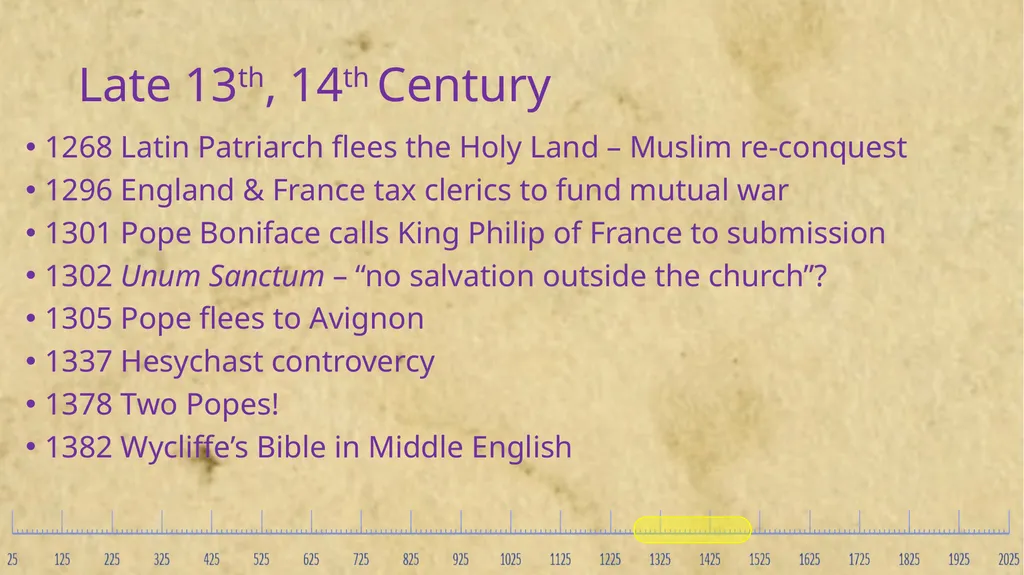 Church History A History of People and Ideas Key - slide 49 of 90