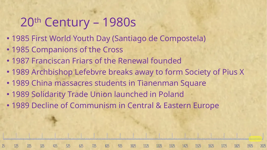 Church History A History of People and Ideas Key - slide 84 of 90