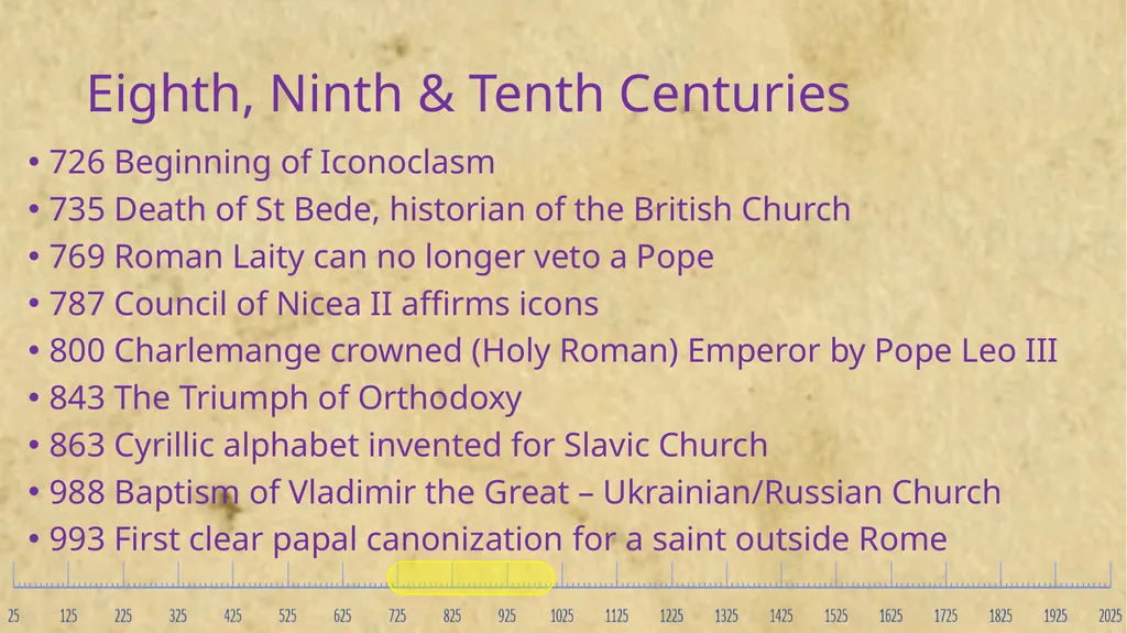 Church History A History of People and Ideas Key - slide 33 of 90