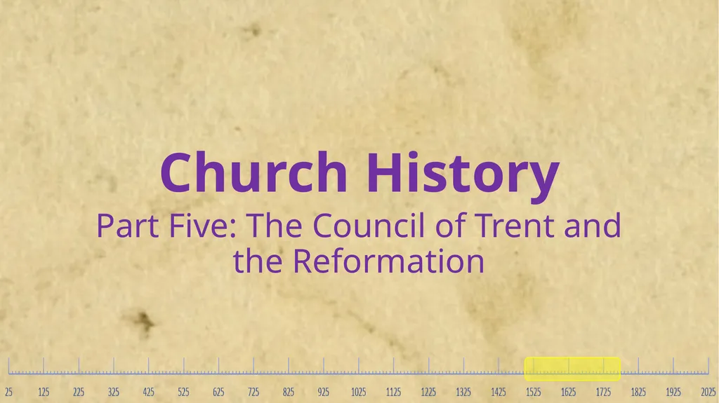 Church History A History of People and Ideas Key - slide 53 of 90
