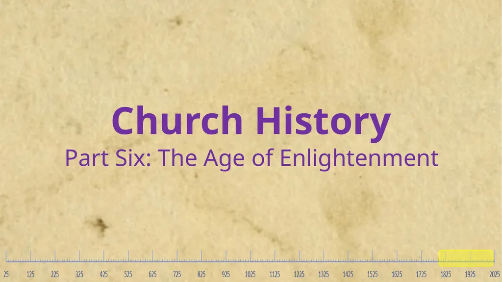 Church History A History of People and Ideas Key - slide 69 of 90