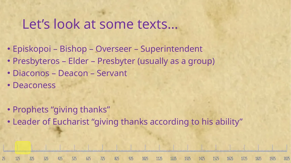 Church History A History of People and Ideas Key - slide 7 of 90