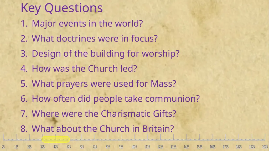 Church History A History of People and Ideas Key - slide 28 of 90
