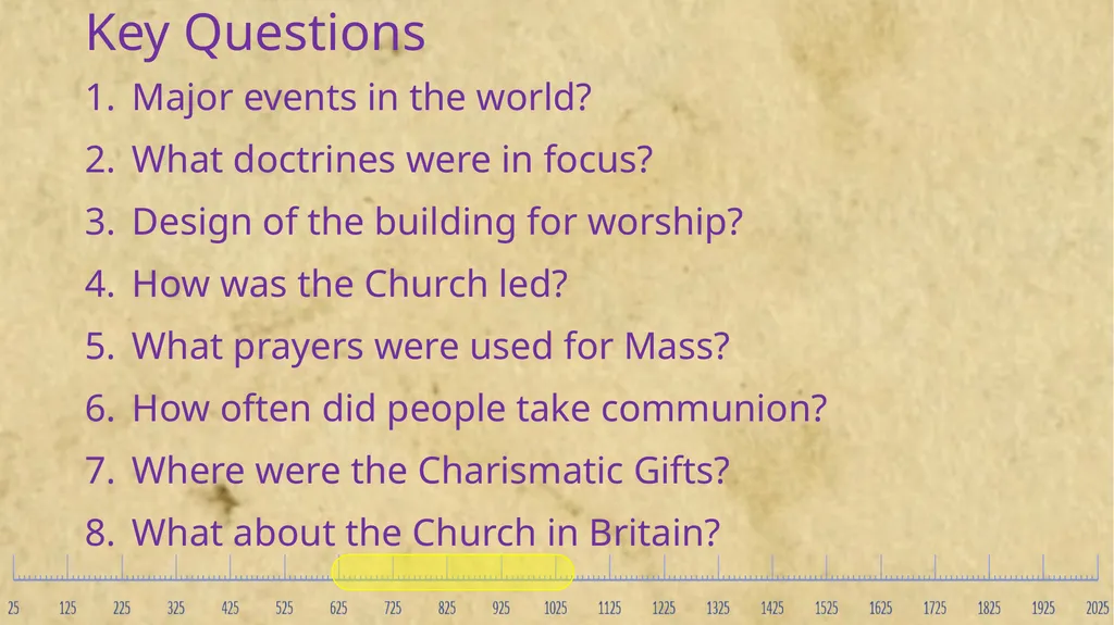 Church History A History of People and Ideas Key - slide 41 of 90