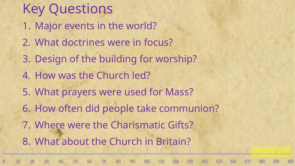 Church History A History of People and Ideas Key - slide 90 of 90
