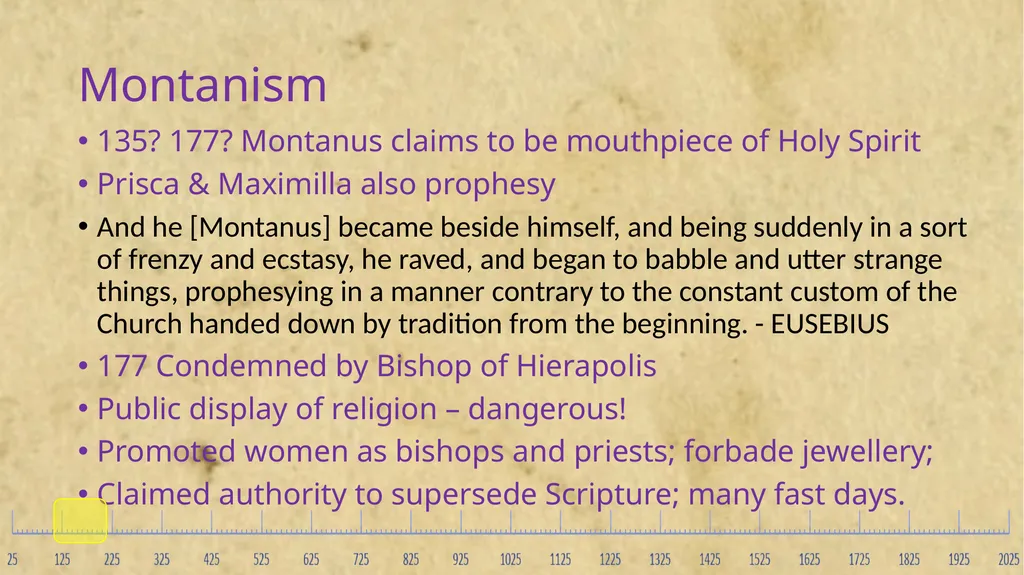 Church History A History of People and Ideas Key - slide 6 of 90