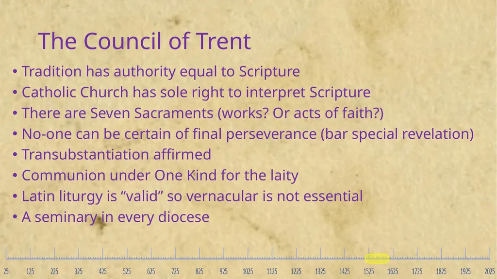 Church History A History of People and Ideas Key - slide 63 of 90