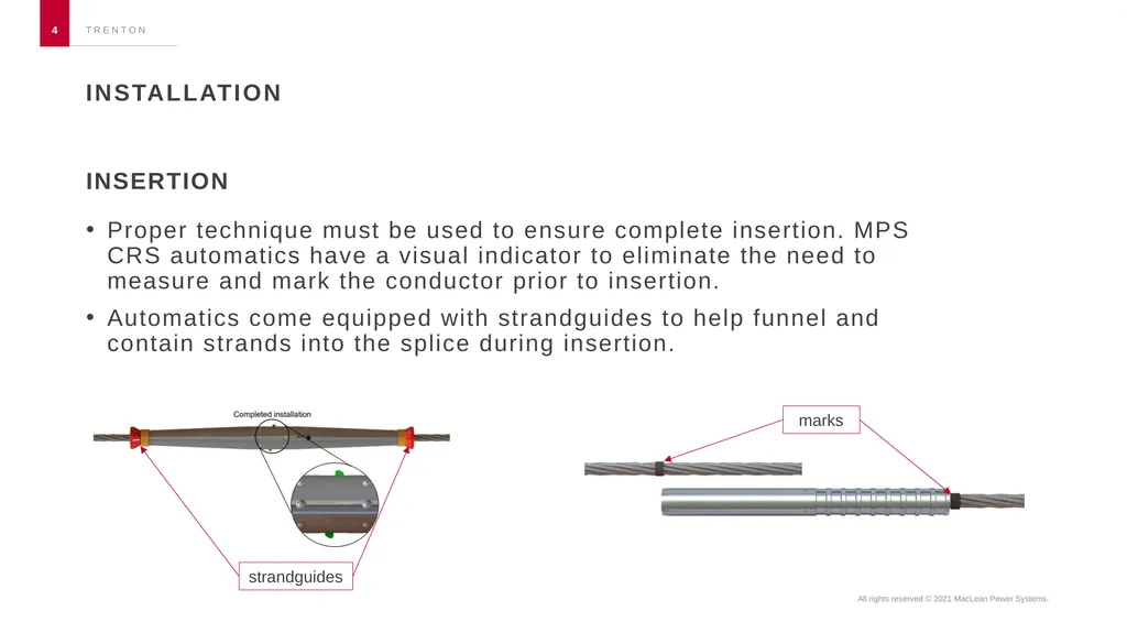Automatic vs. compression splices Chad Nicolay - slide 4 of 13
