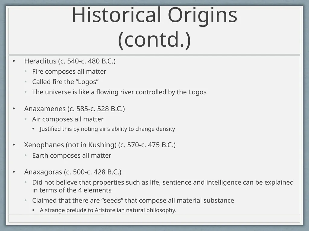 A View of the World Based on Science: Determinism - slide 4 of 32