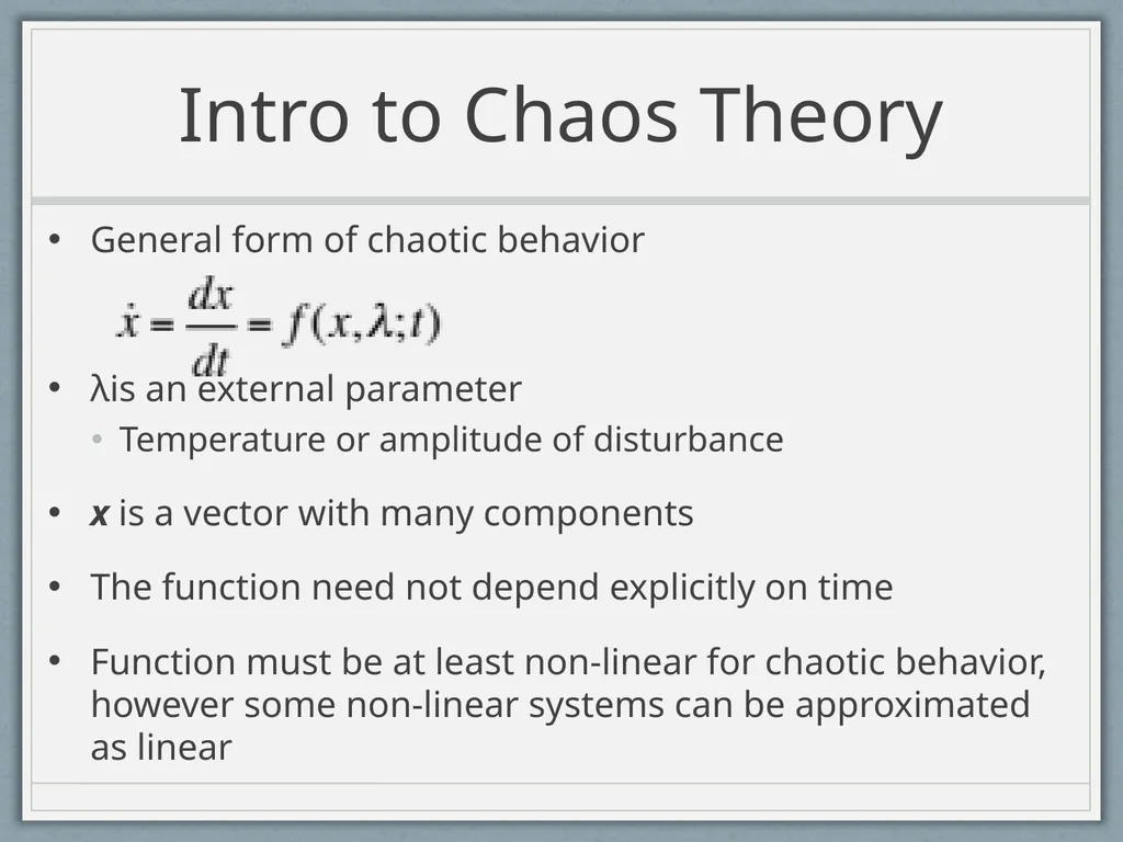 A View of the World Based on Science: Determinism - slide 24 of 32