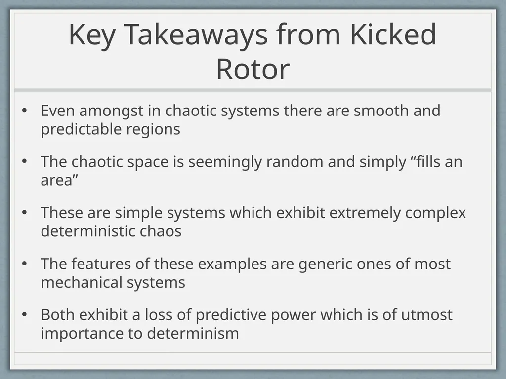 A View of the World Based on Science: Determinism - slide 31 of 32
