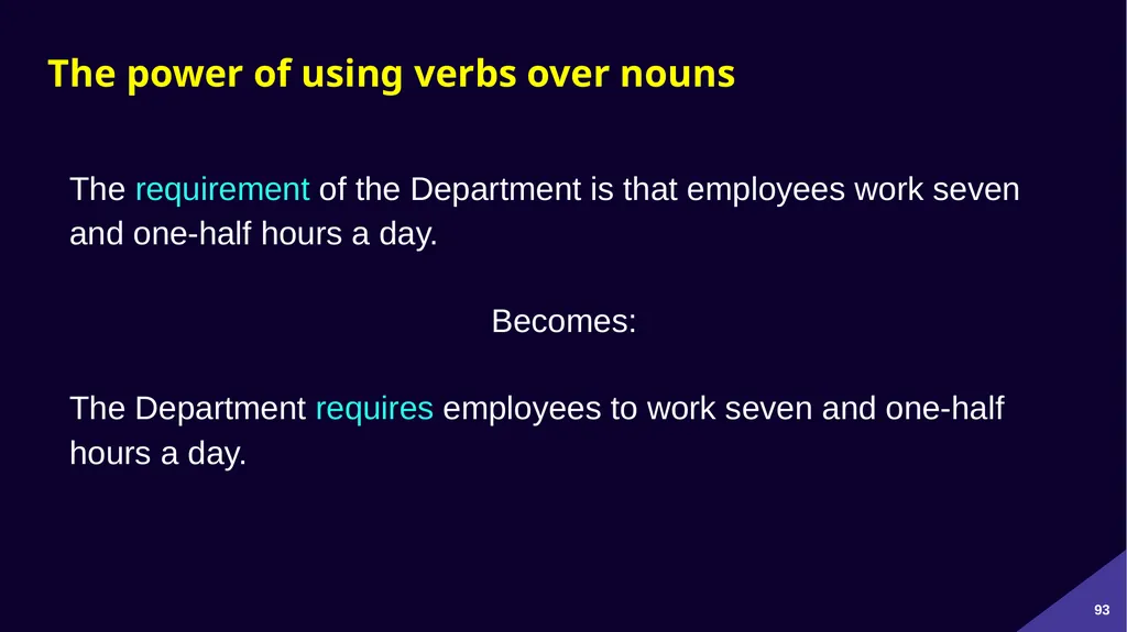 Plain Language: a clear voice for Canada Please - slide 93 of 109