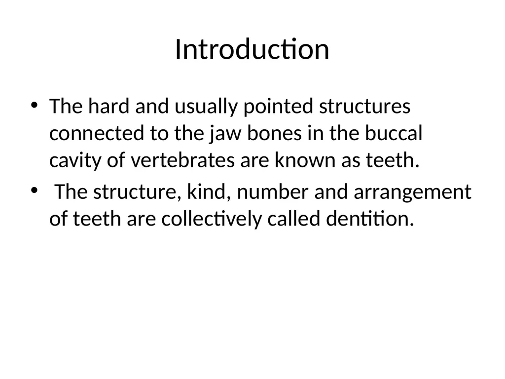 DENTITION IN MAMMALS By G.ADITYA KUMAR - slide 2 of 8