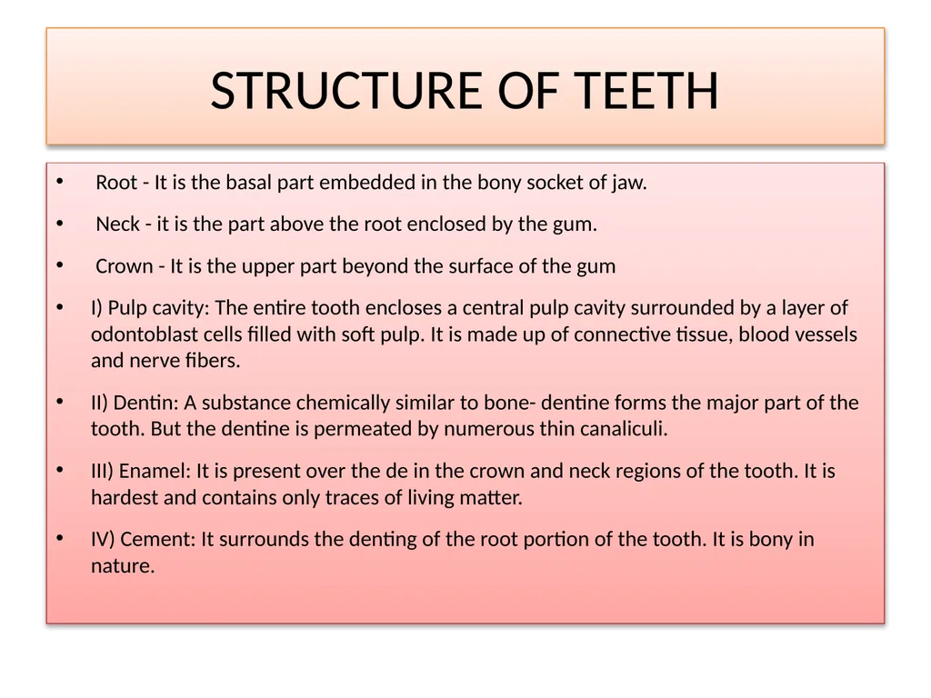 DENTITION IN MAMMALS By G.ADITYA KUMAR - slide 3 of 8
