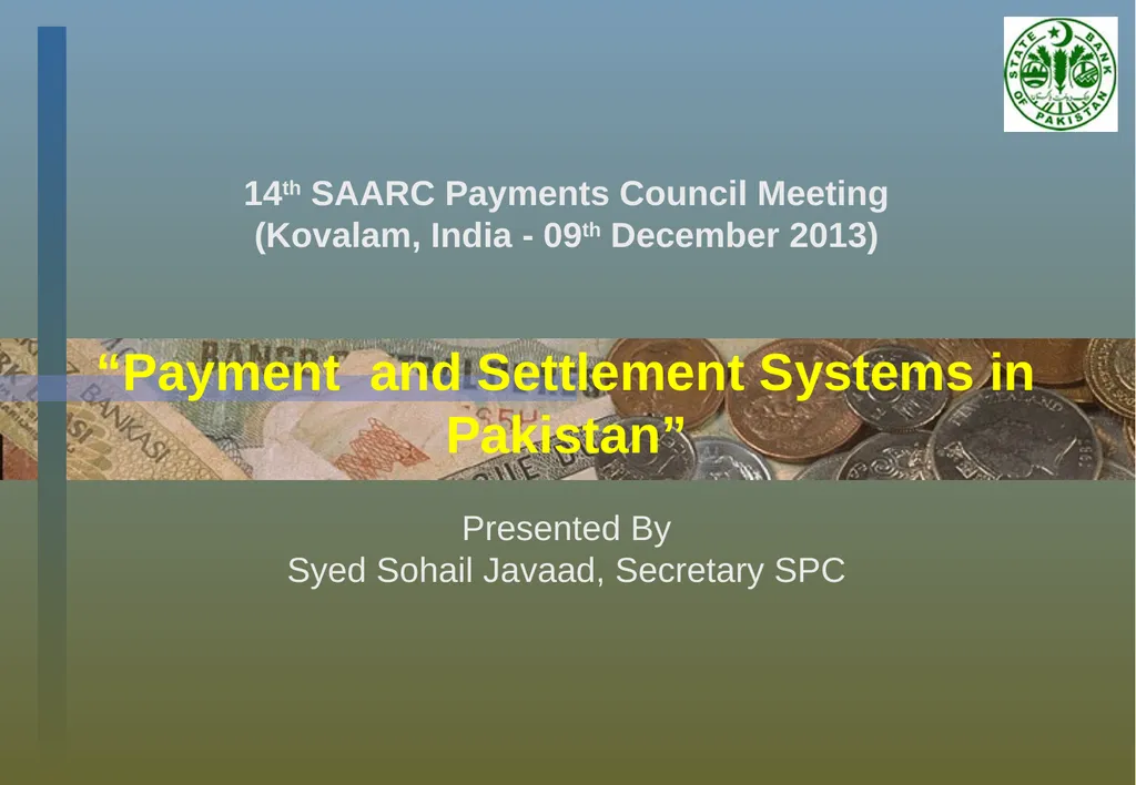 14th SAARC Payments Council Meeting (Kovalam,