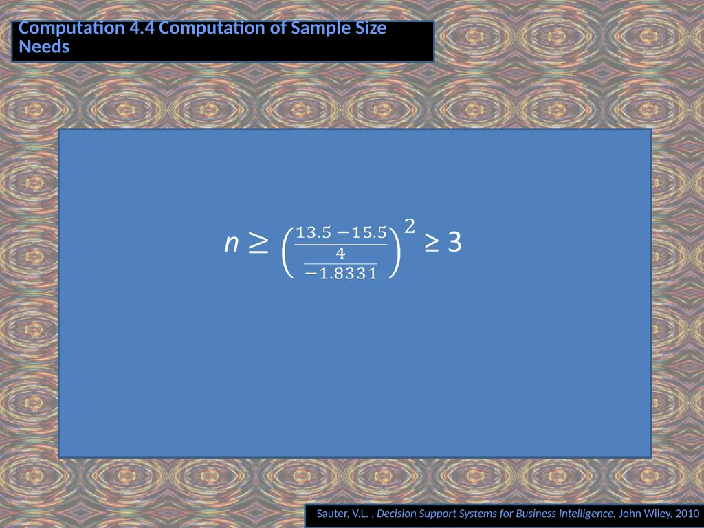 Chapter 4 MODEL COMPONENT Decision Support Systems - slide 29 of 29